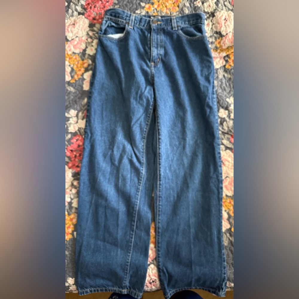 Ralph Lauren polo jeans Blue Straight-Leg Cotton Jeans vintage